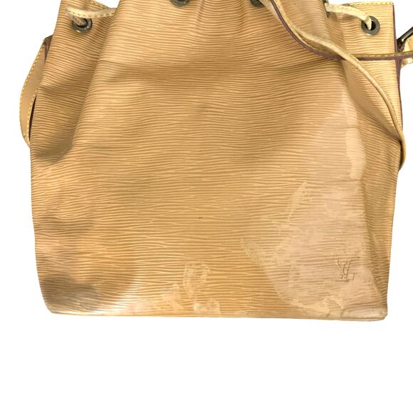 Louis Vuitton Noé Epi Leather Shoulder Bag Beige Vintage Authenticated - Picture 14 of 16